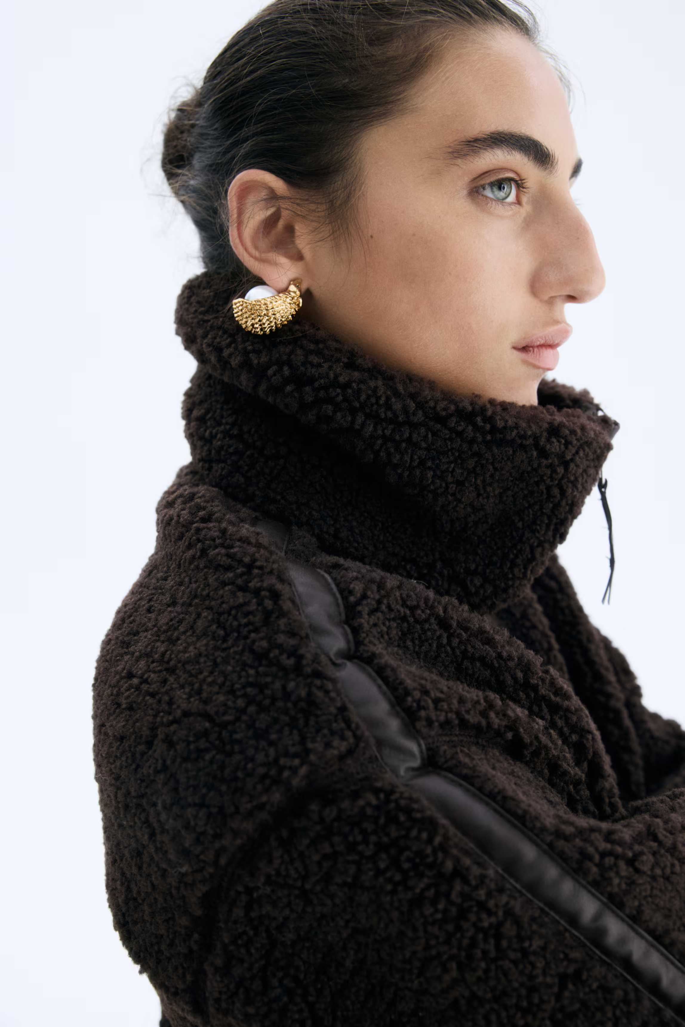 Aviana | Veste polaire ample en peluche